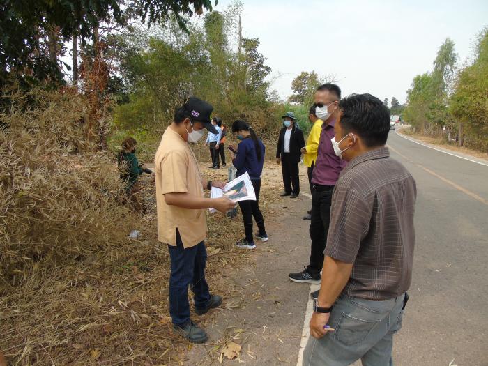 การตรวจสอบพื้นที่บ่อขยะ องค์การบริหารส่วนตำบลนาเชือก 